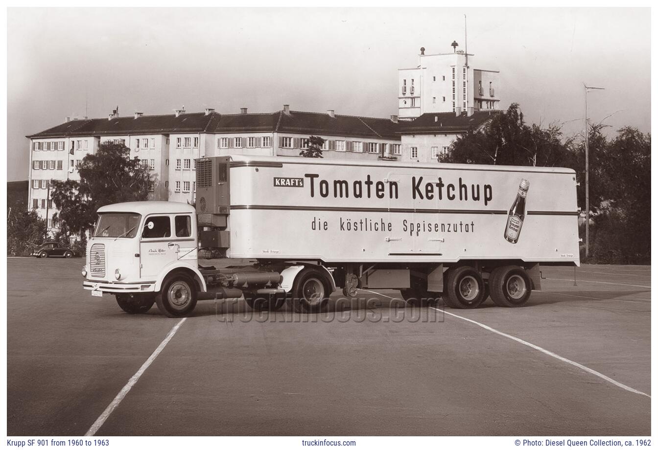 Krupp SF 901 from 1960 to 1963 Photo ca. 1962