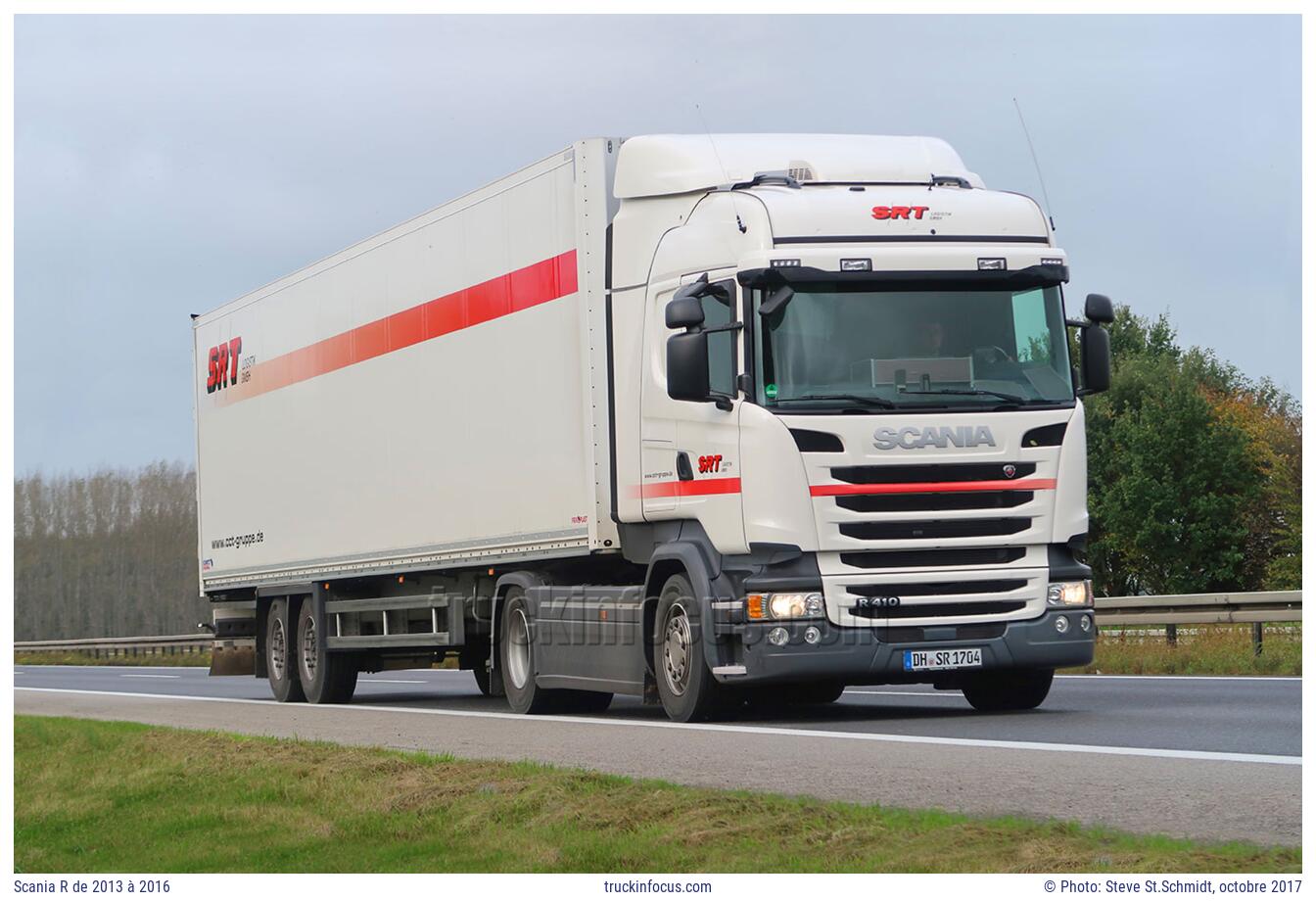 Scania R de 2013 à 2016 Photo octobre 2017