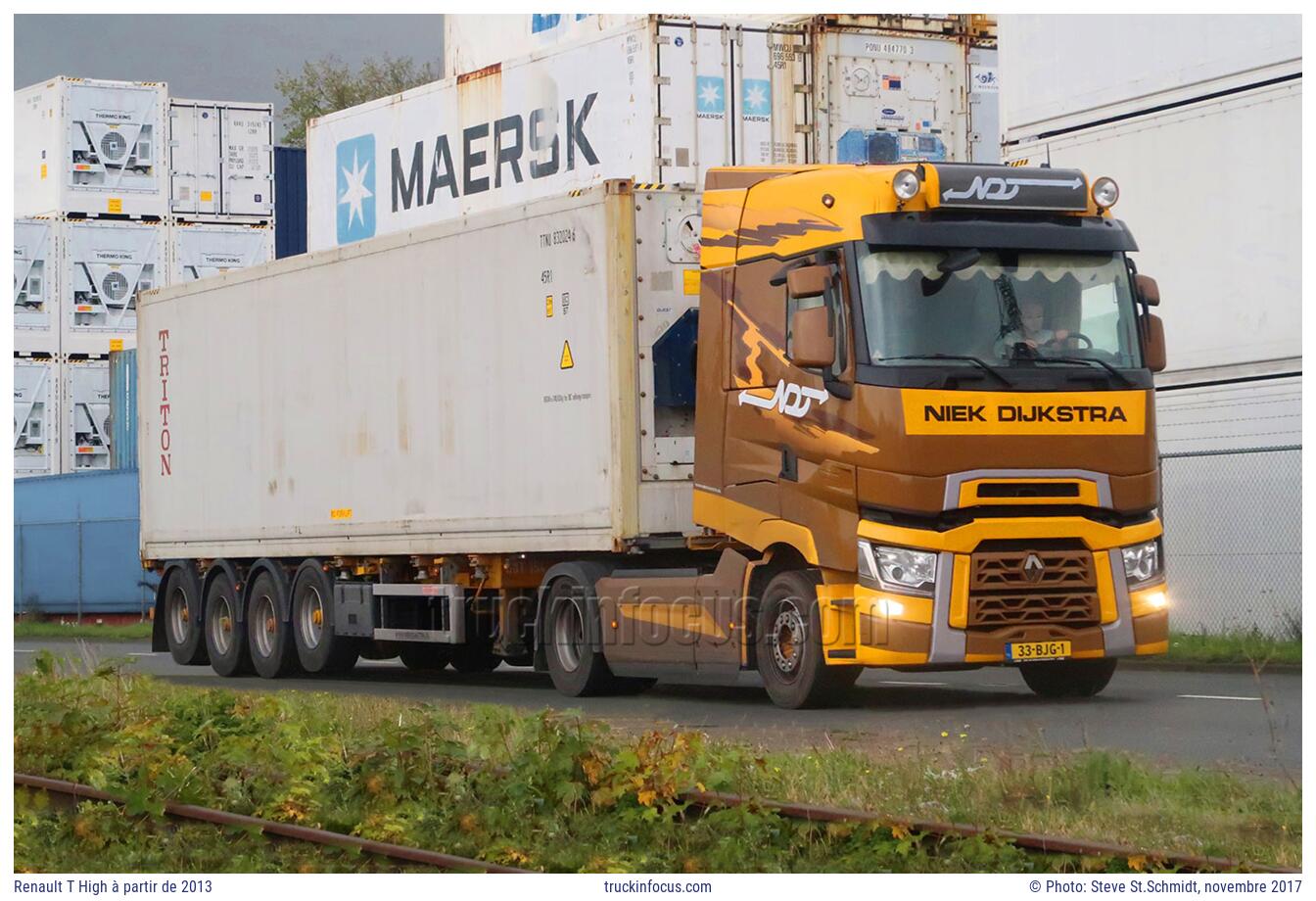 Renault T High à partir de 2013 Photo novembre 2017