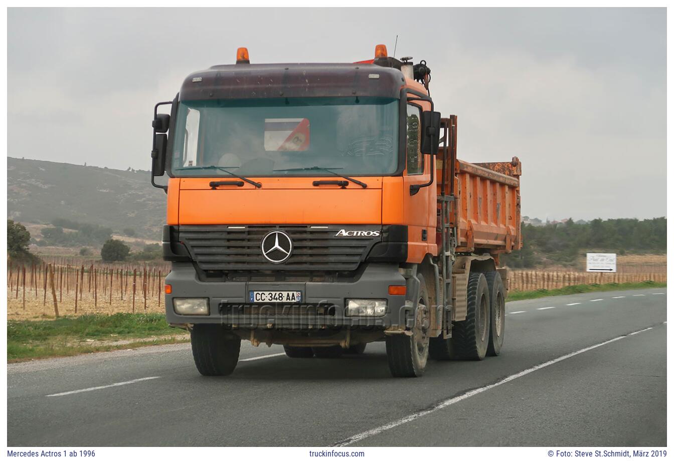 Mercedes Actros 1 ab 1996 Foto März 2019