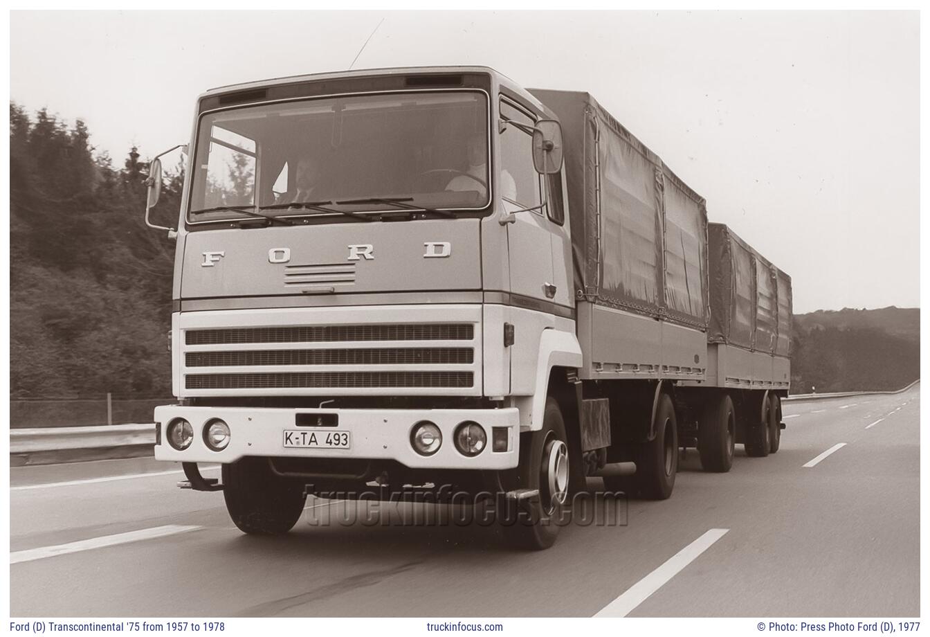 Ford (D) Transcontinental '75 from 1957 to 1978 Photo 1977