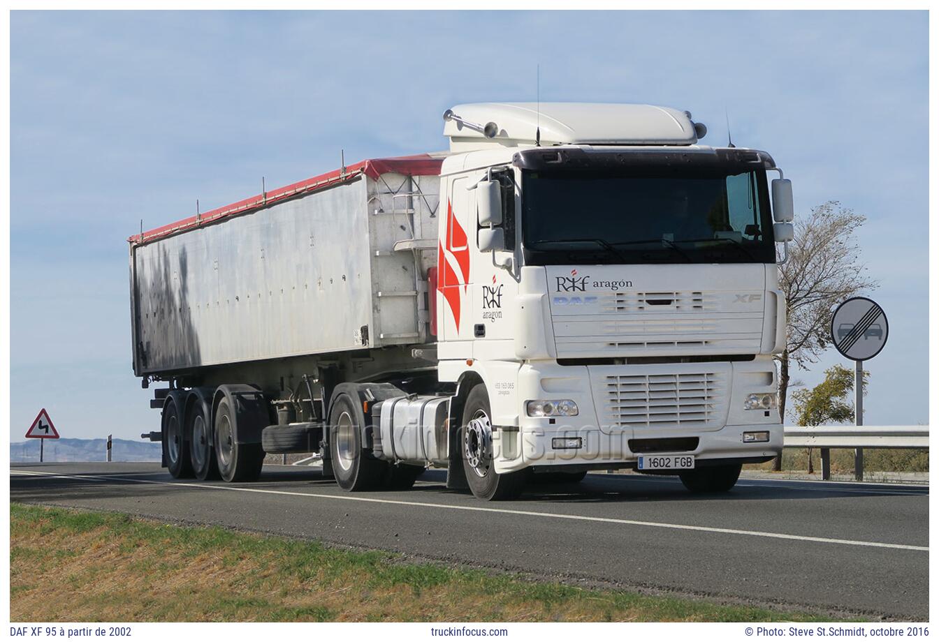 DAF XF 95 à partir de 2002 Photo octobre 2016