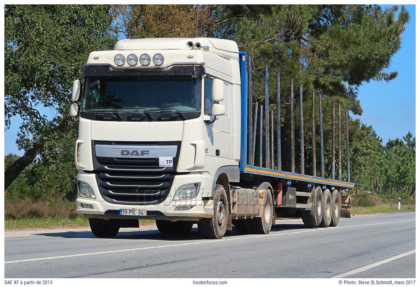 DAF XF à partir de 2013 Photo mars 2017