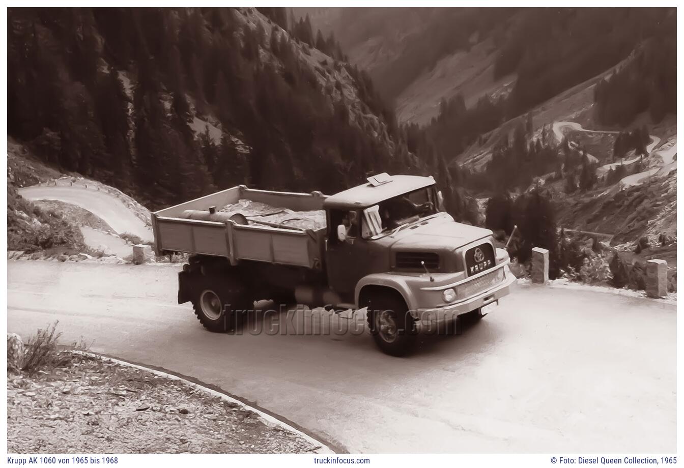 Krupp AK 1060 von 1965 bis 1968 Foto 1965
