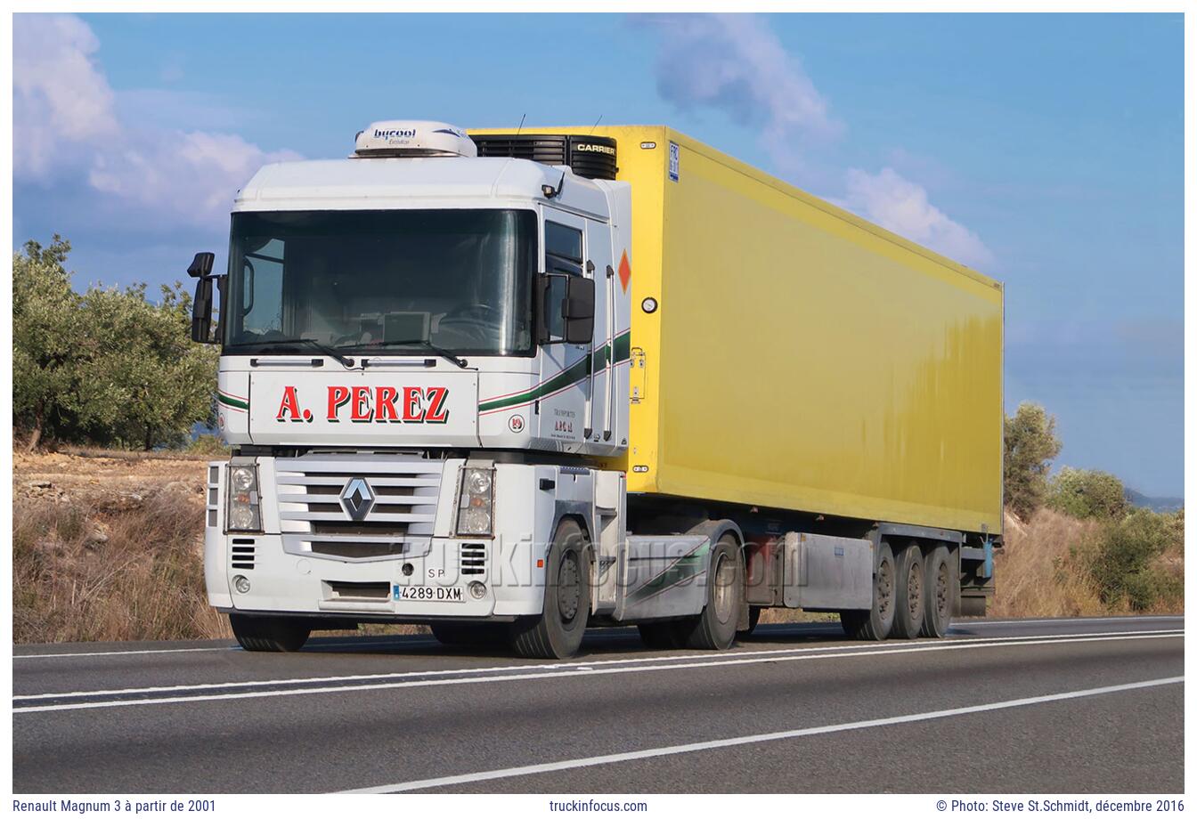 Renault Magnum 3 à partir de 2001 Photo décembre 2016