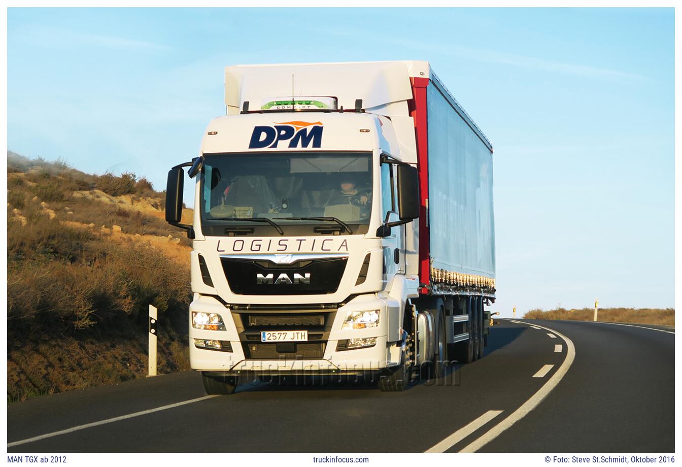 MAN TGX ab 2012 Foto Oktober 2016