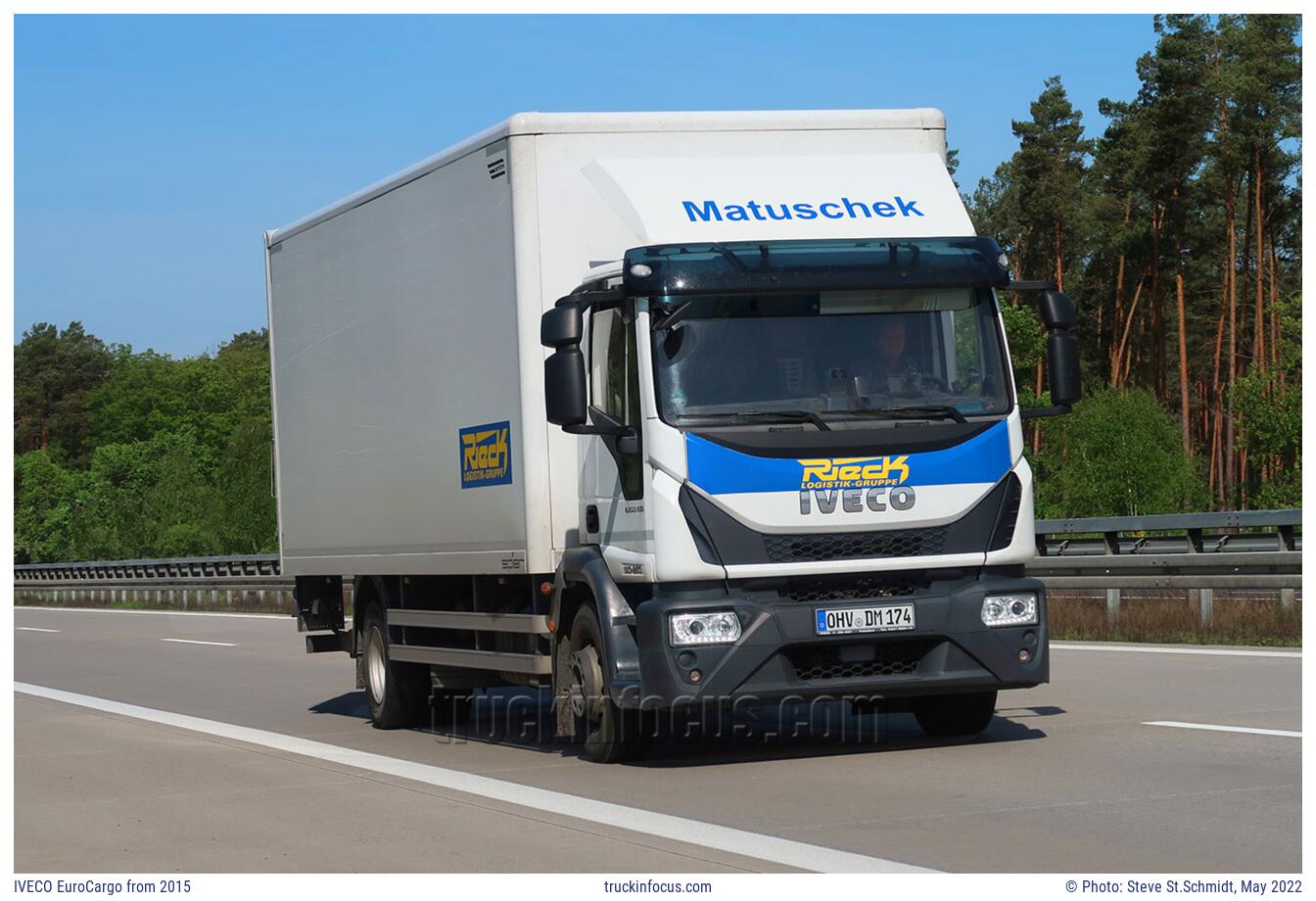 IVECO EuroCargo from 2015 Photo May 2022