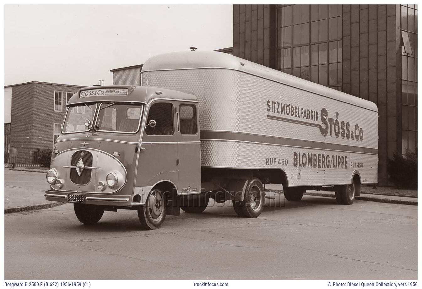 Borgward B 2500 F (B 622) 1956-1959 (61) Photo vers 1956