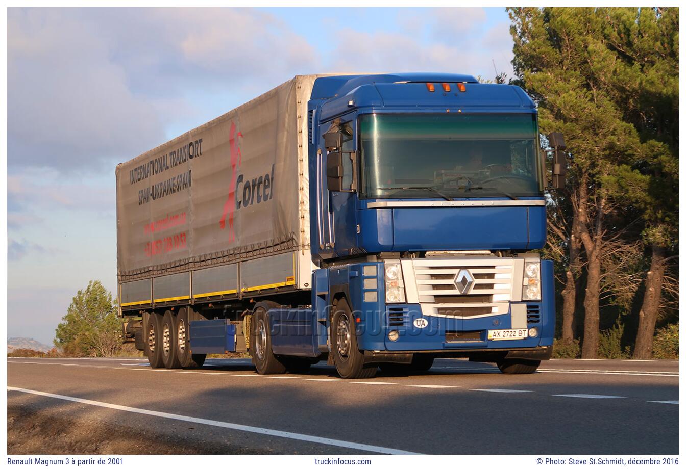 Renault Magnum 3 à partir de 2001 Photo décembre 2016