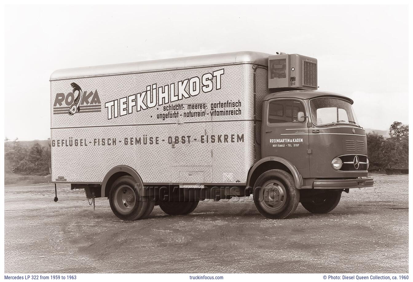 Mercedes LP 322 from 1959 to 1963 Photo ca. 1960