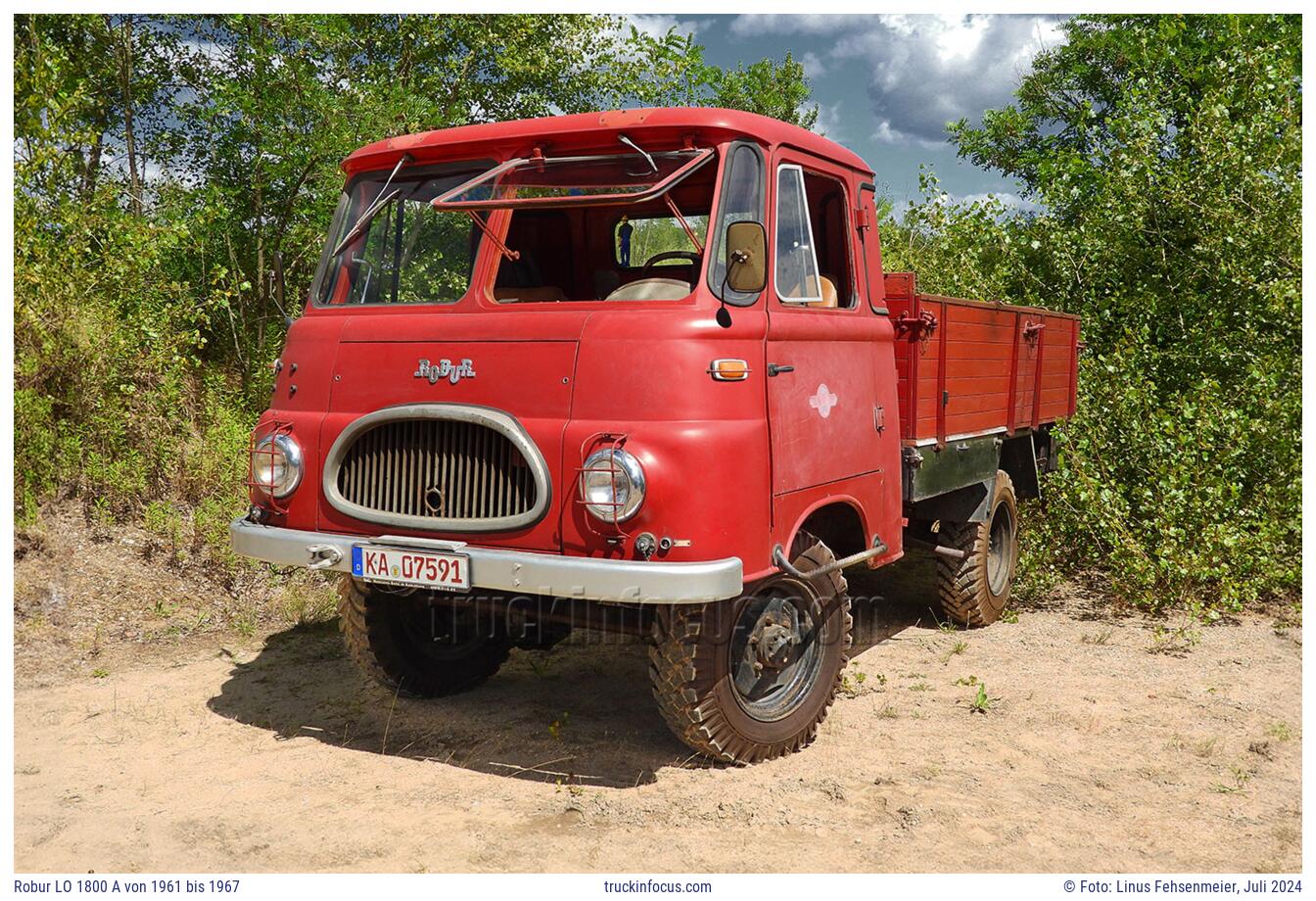 Robur LO 1800 A von 1961 bis 1967 Foto Juli 2024