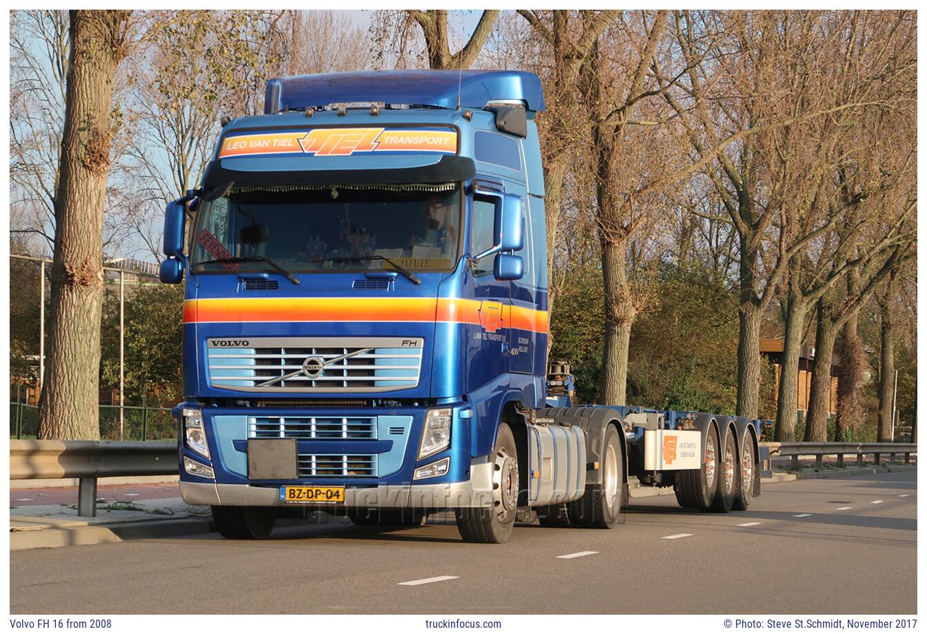 Volvo FH 16 from 2008 Photo November 2017