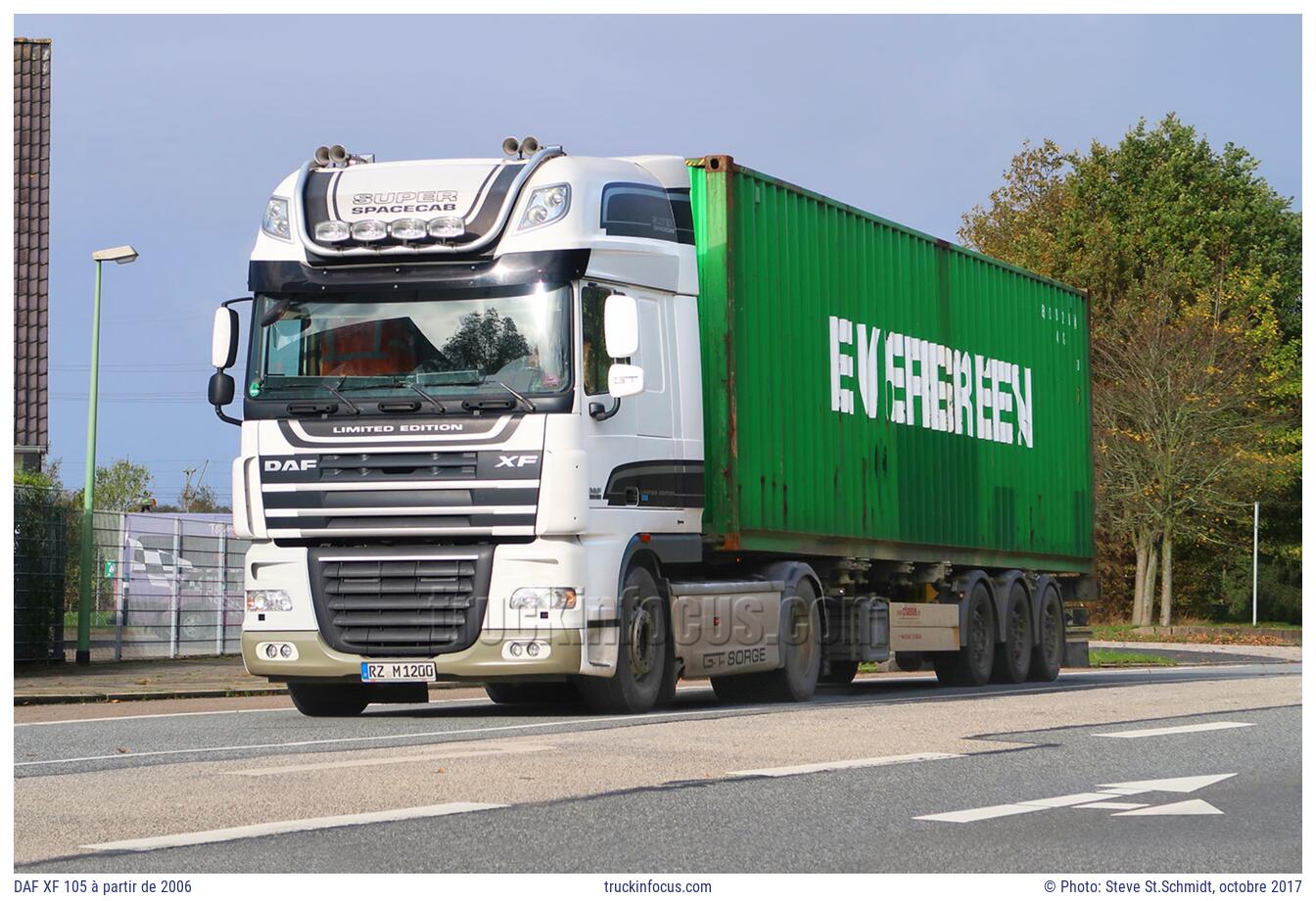 DAF XF 105 à partir de 2006 Photo octobre 2017