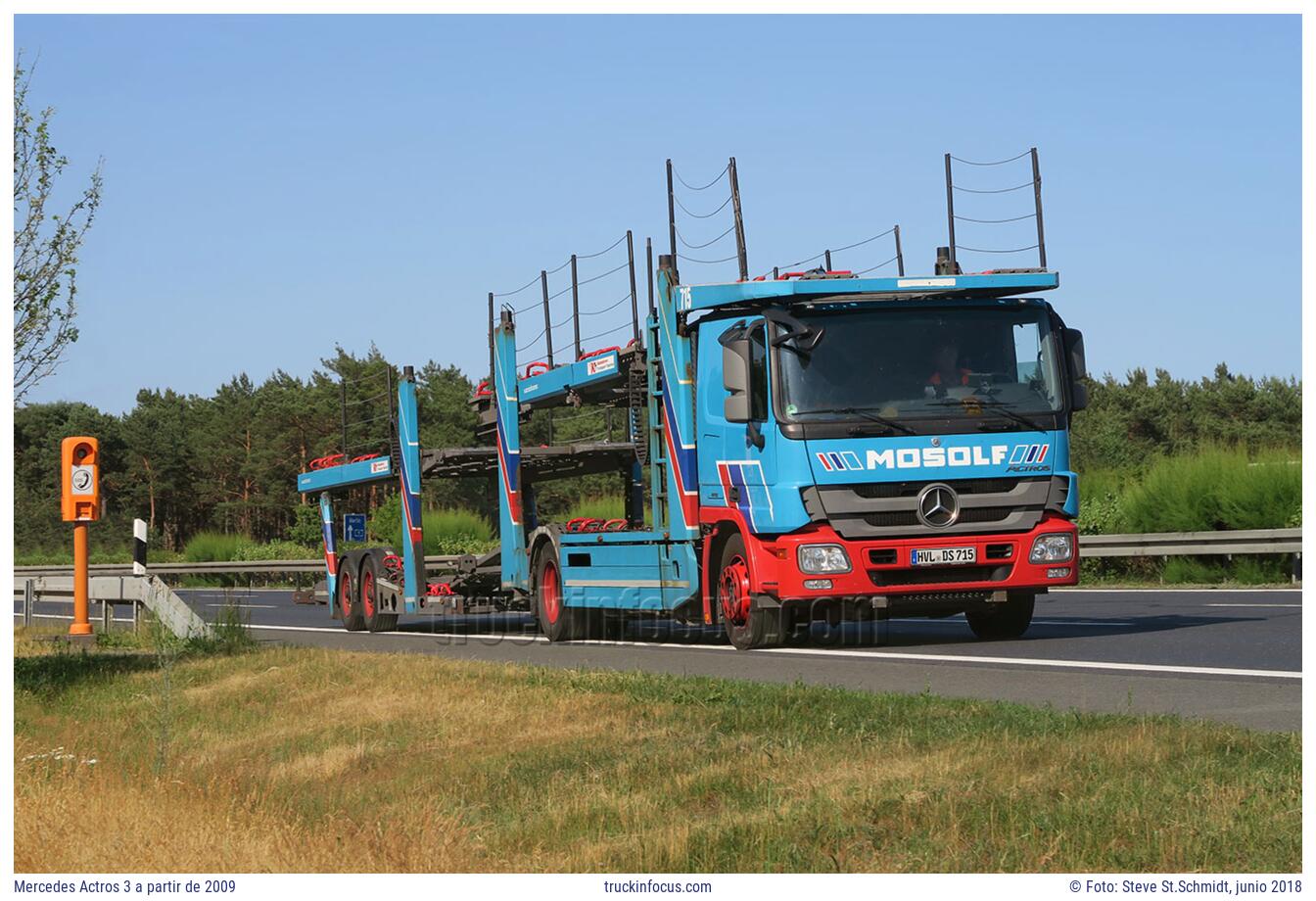 Mercedes Actros 3 a partir de 2009 Foto junio 2018