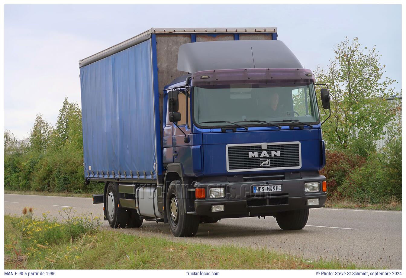 MAN F 90 à partir de 1986 Photo septembre 2024