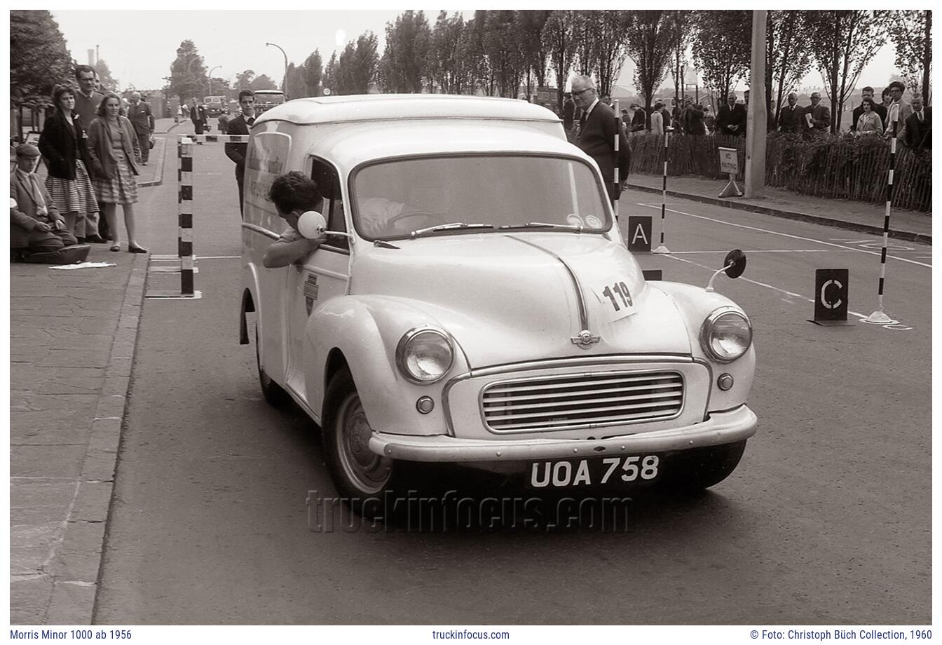 Morris Minor 1000 ab 1956 Foto 1960