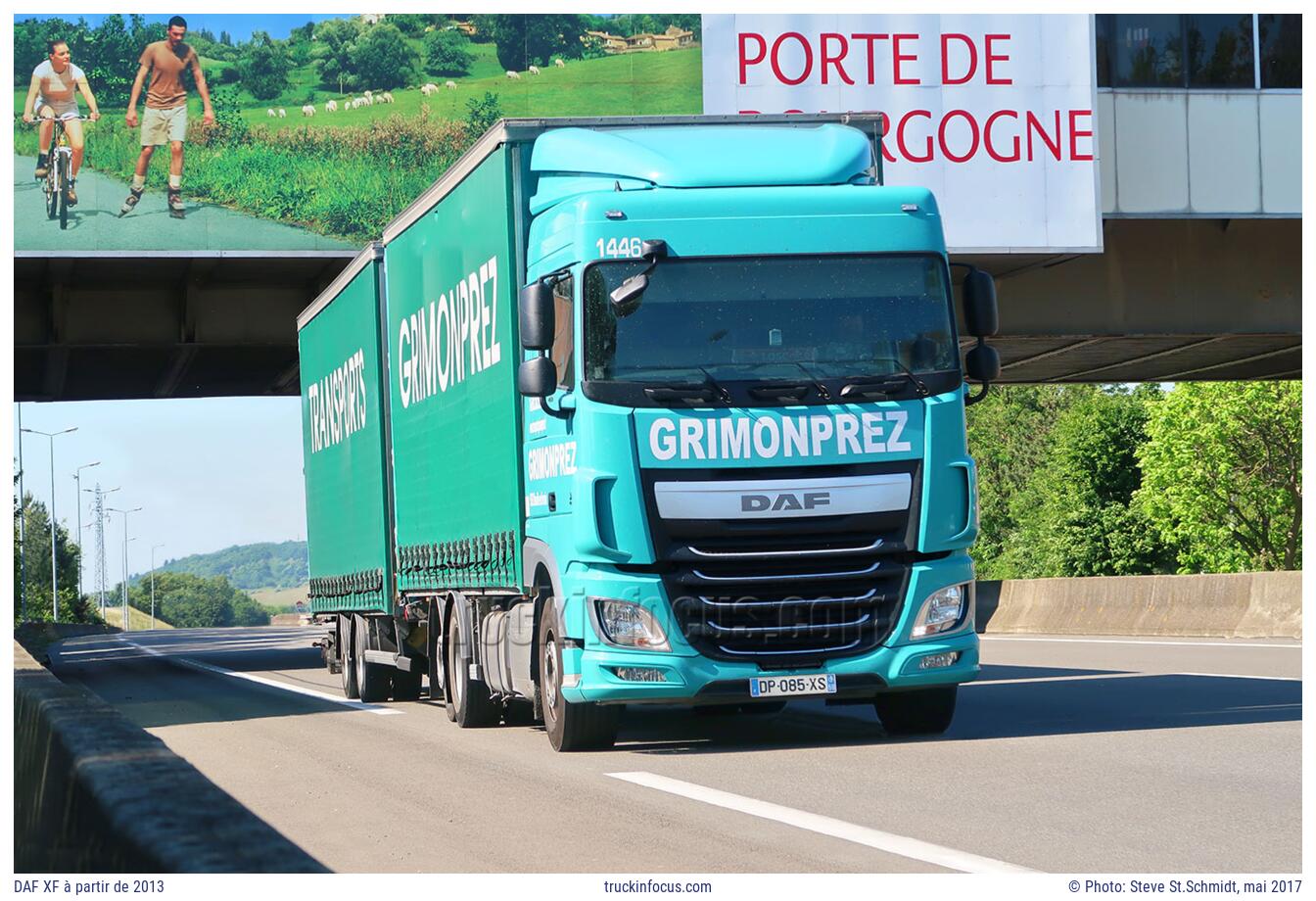 DAF XF à partir de 2013 Photo mai 2017