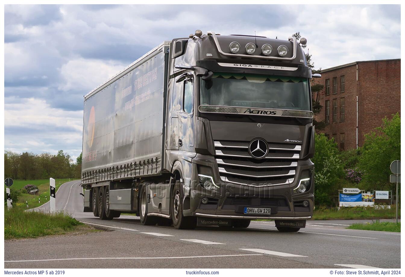 Mercedes Actros MP 5 ab 2019 Foto April 2024