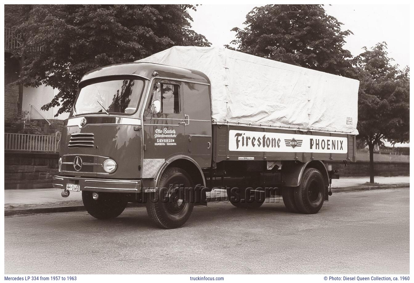 Mercedes LP 334 from 1957 to 1963 Photo ca. 1960