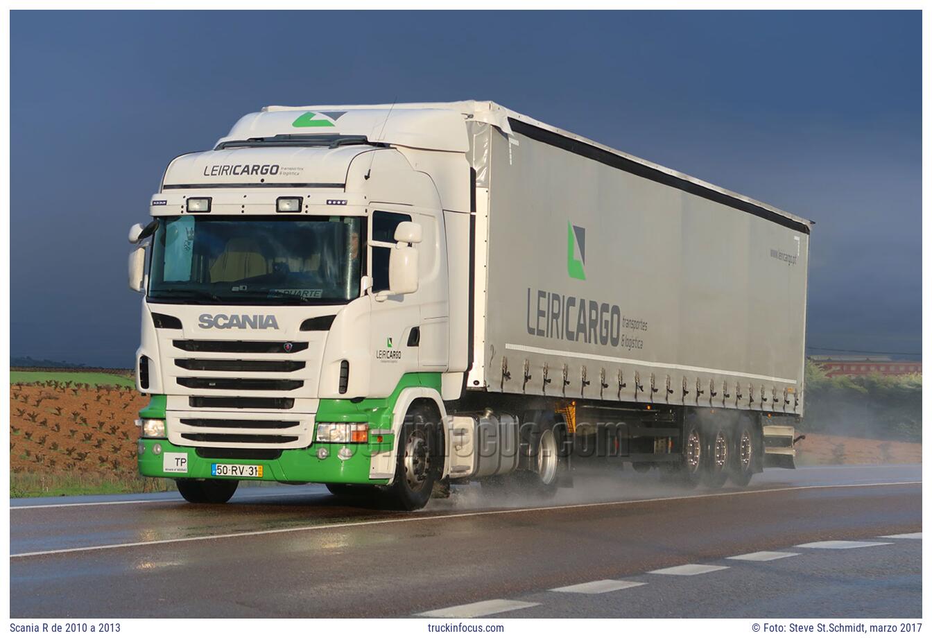 Scania R de 2010 a 2013 Foto marzo 2017