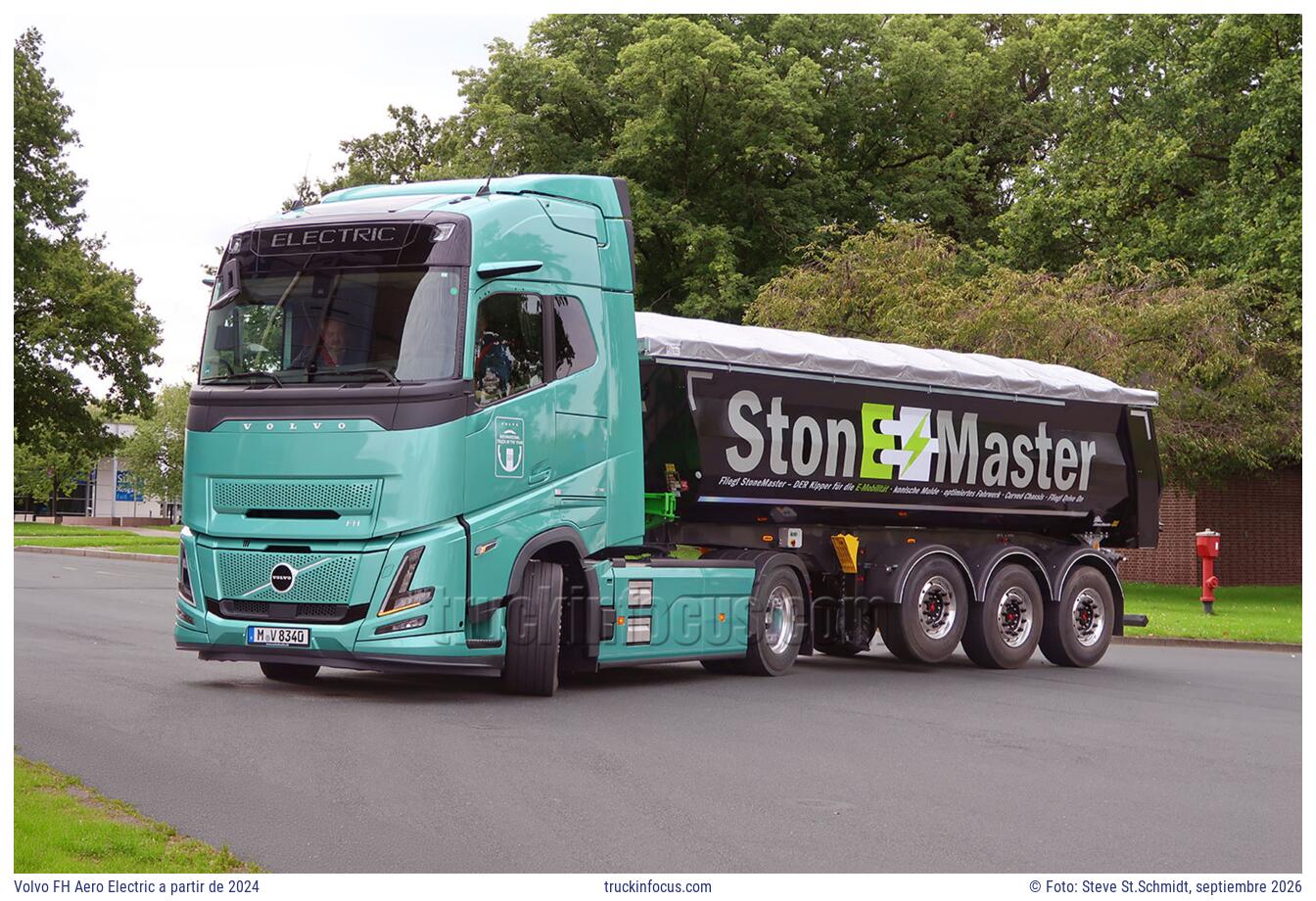 Volvo FH Aero Electric a partir de 2024 Foto septiembre 2026