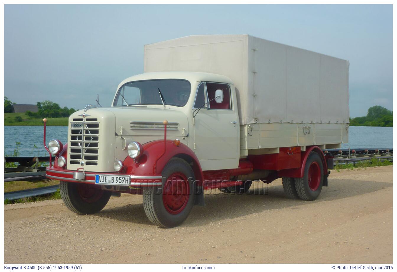 Borgward B 4500 (B 555) 1953-1959 (61) Photo mai 2016