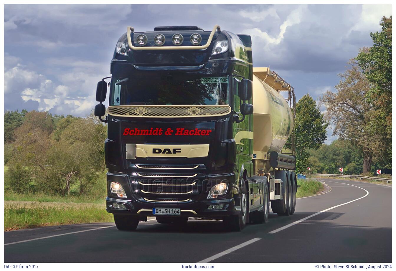 DAF XF from 2017 Photo August 2024