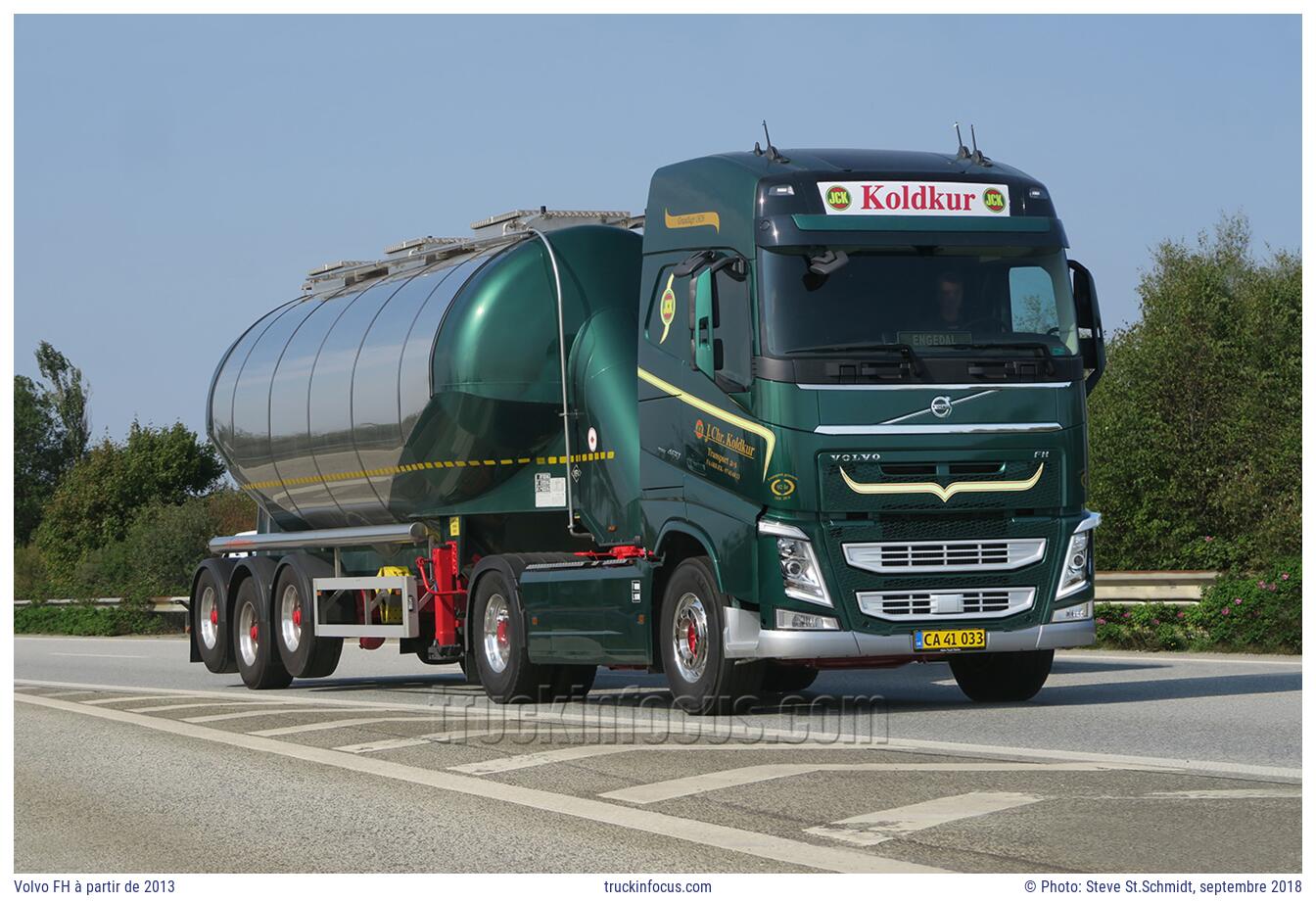 Volvo FH à partir de 2013 Photo septembre 2018