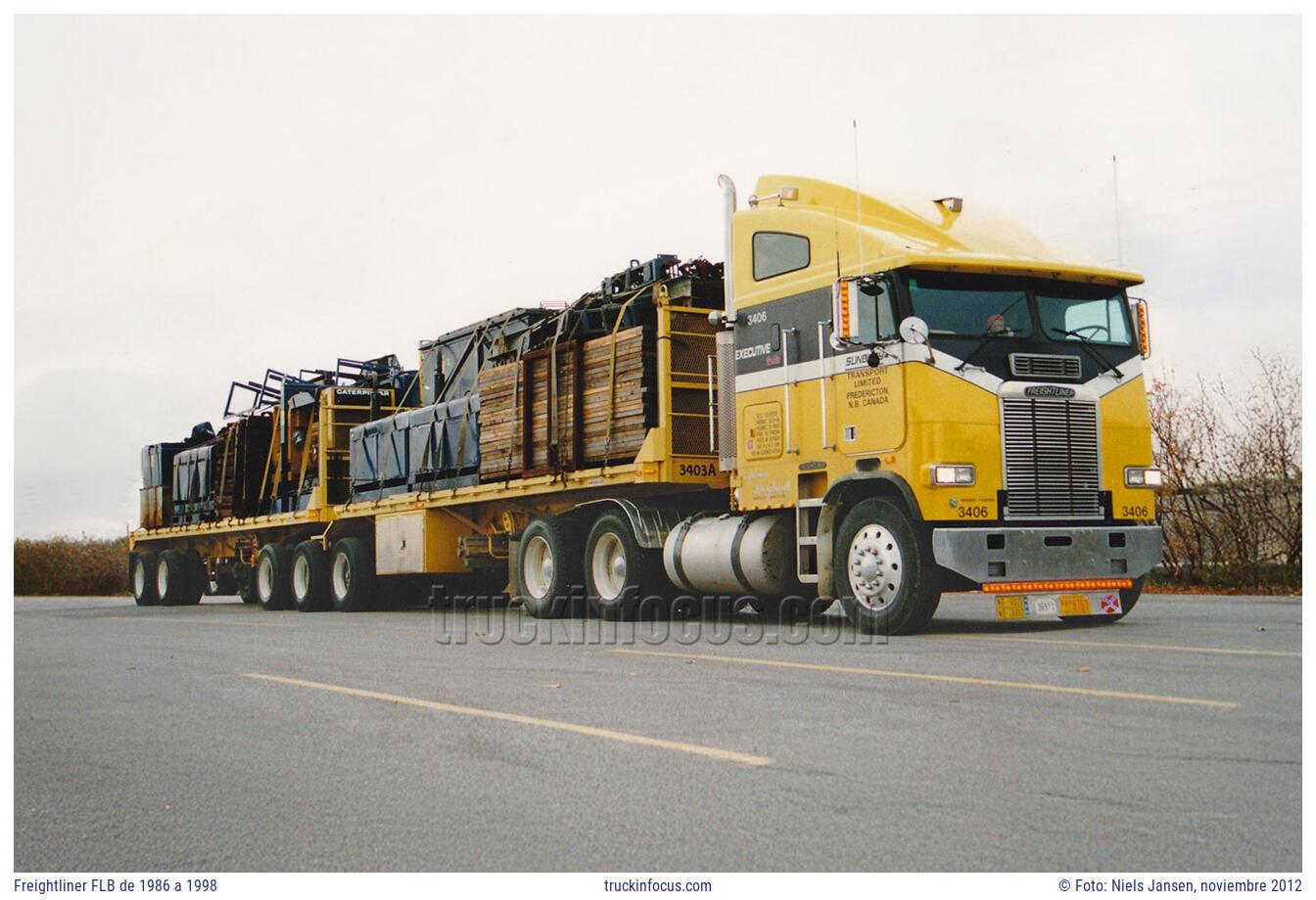 Freightliner FLB de 1986 a 1998 Foto noviembre 2012