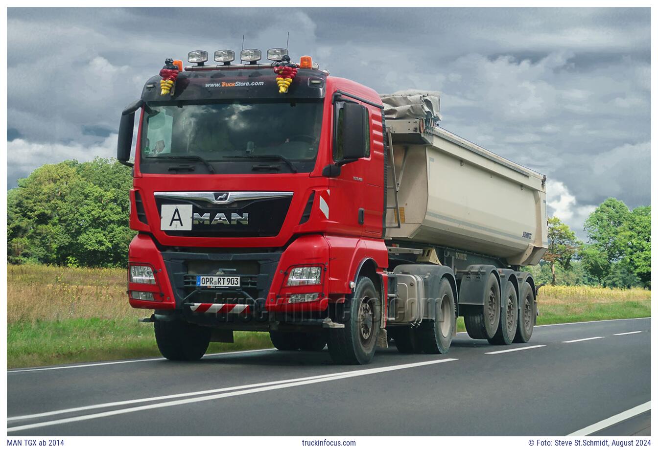 MAN TGX ab 2014 Foto August 2024