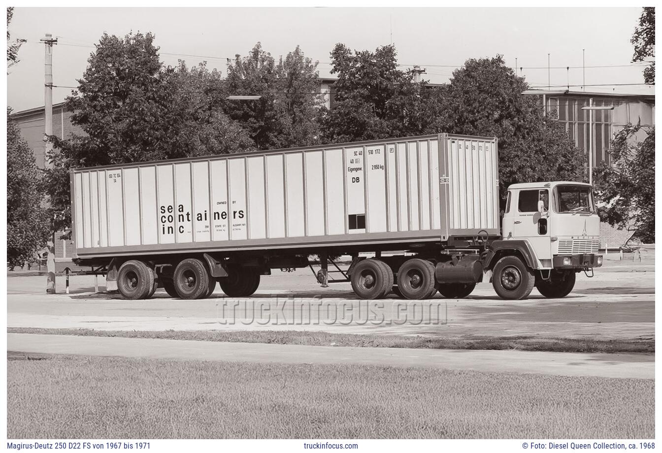 Magirus-Deutz 250 D22 FS von 1967 bis 1971 Foto ca. 1968