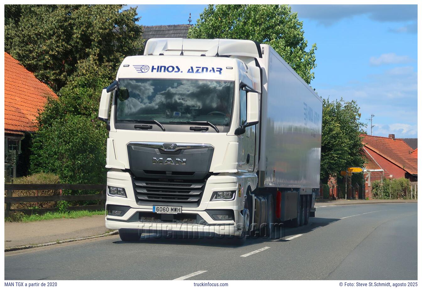 MAN TGX a partir de 2020 Foto agosto 2025