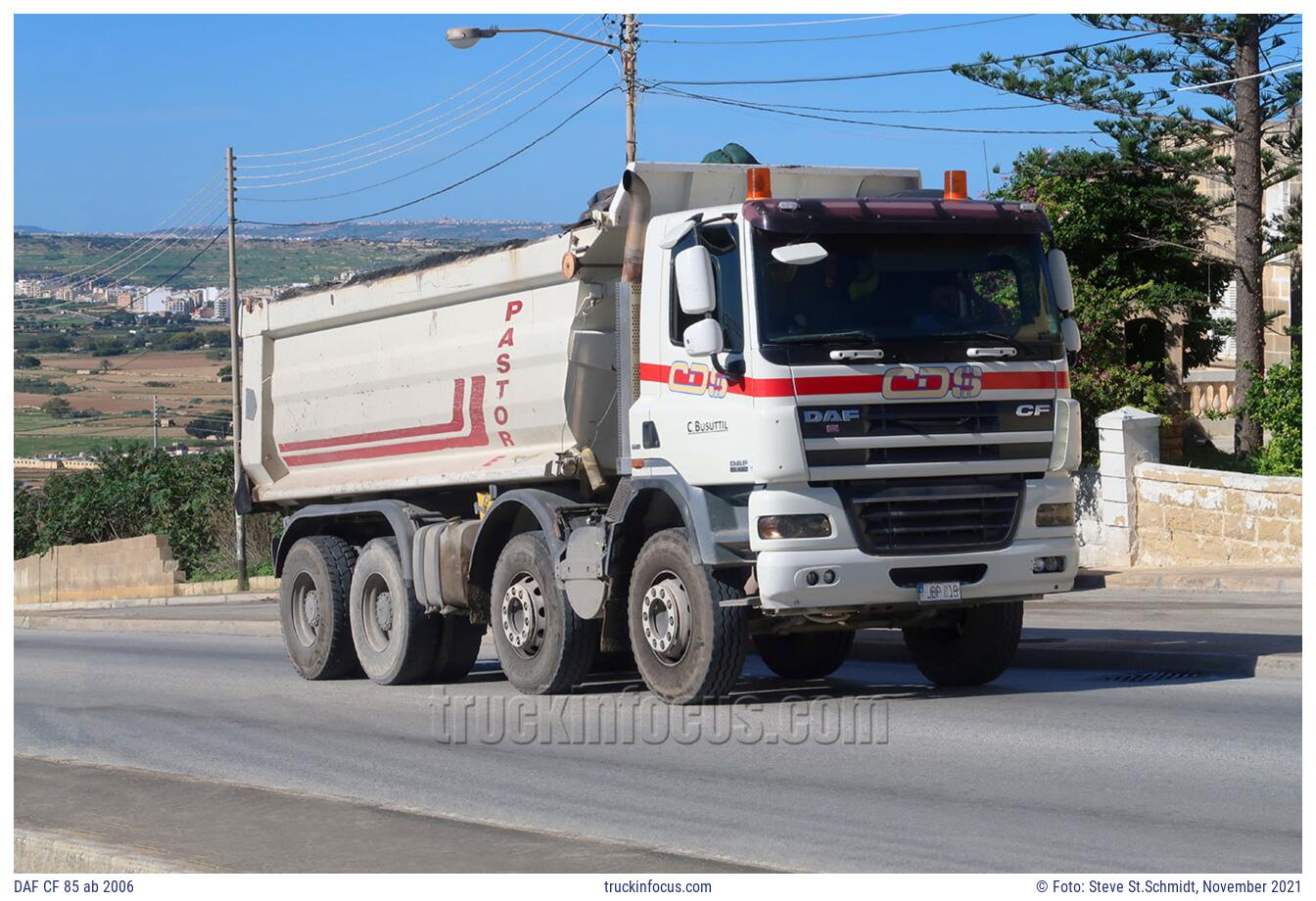 DAF CF 85 ab 2006 Foto November 2021