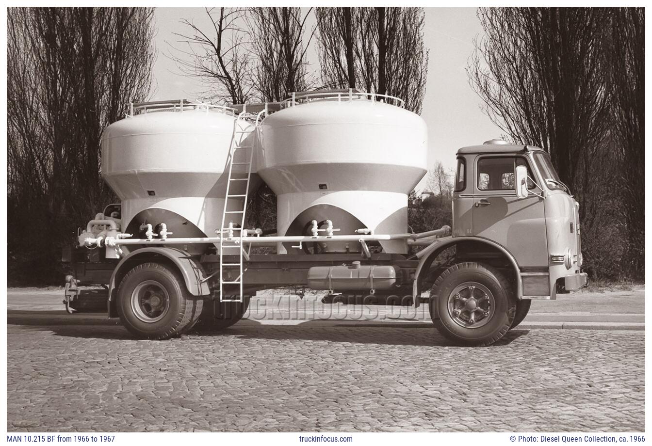 MAN 10.215 BF from 1966 to 1967 Photo ca. 1966