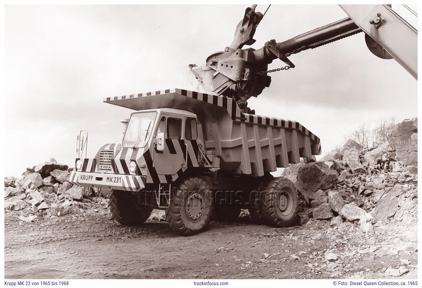 Krupp MK 23 von 1965 bis 1968 Foto ca. 1965