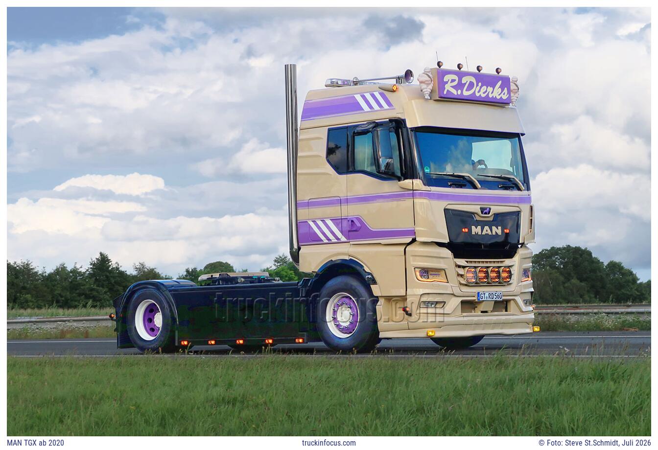 MAN TGX ab 2020 Foto Juli 2026