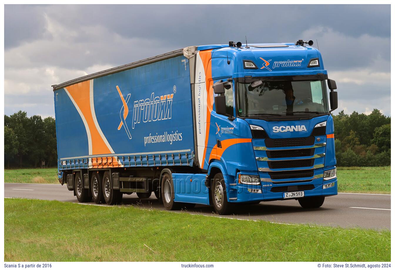 Scania S a partir de 2016 Foto agosto 2024