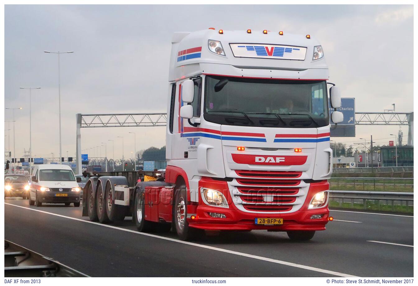 DAF XF from 2013 Photo November 2017