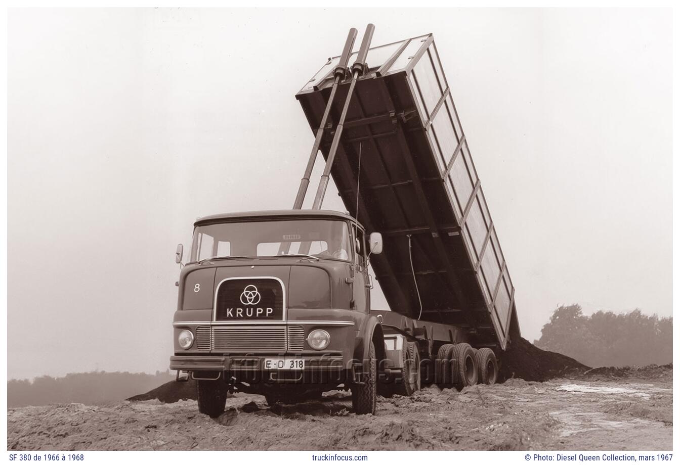 SF 380 de 1966 à 1968 Photo mars 1967