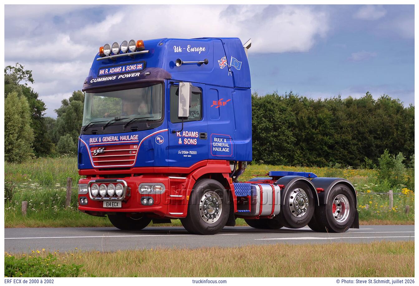 ERF ECX de 2000 à 2002 Photo juillet 2026