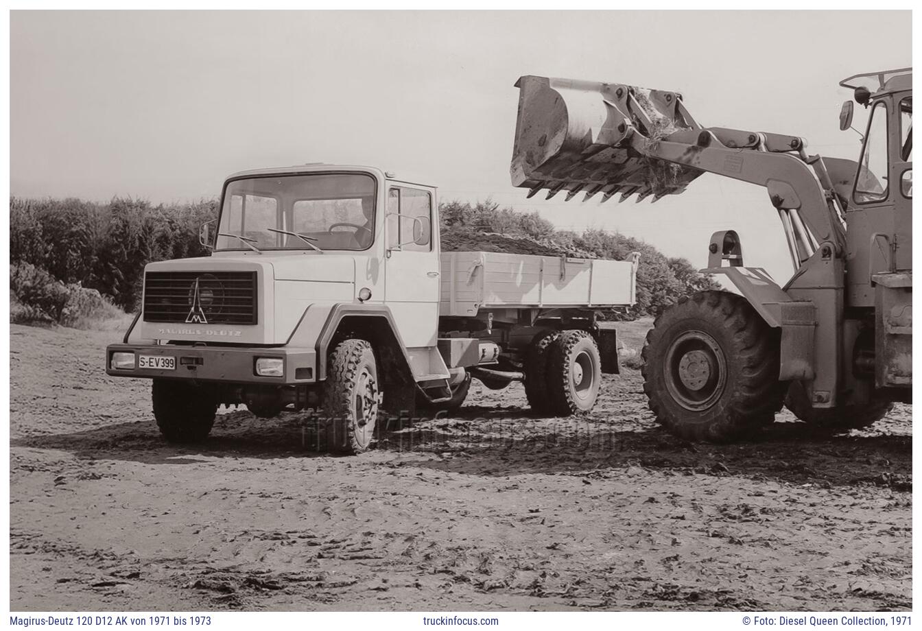 Magirus-Deutz 120 D12 AK von 1971 bis 1973 Foto 1971