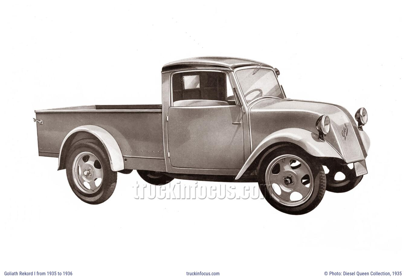 Goliath Rekord I from 1935 to 1936 Photo 1935