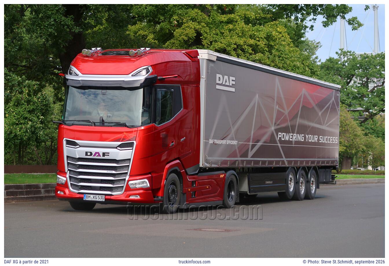 DAF XG à partir de 2021 Photo septembre 2026
