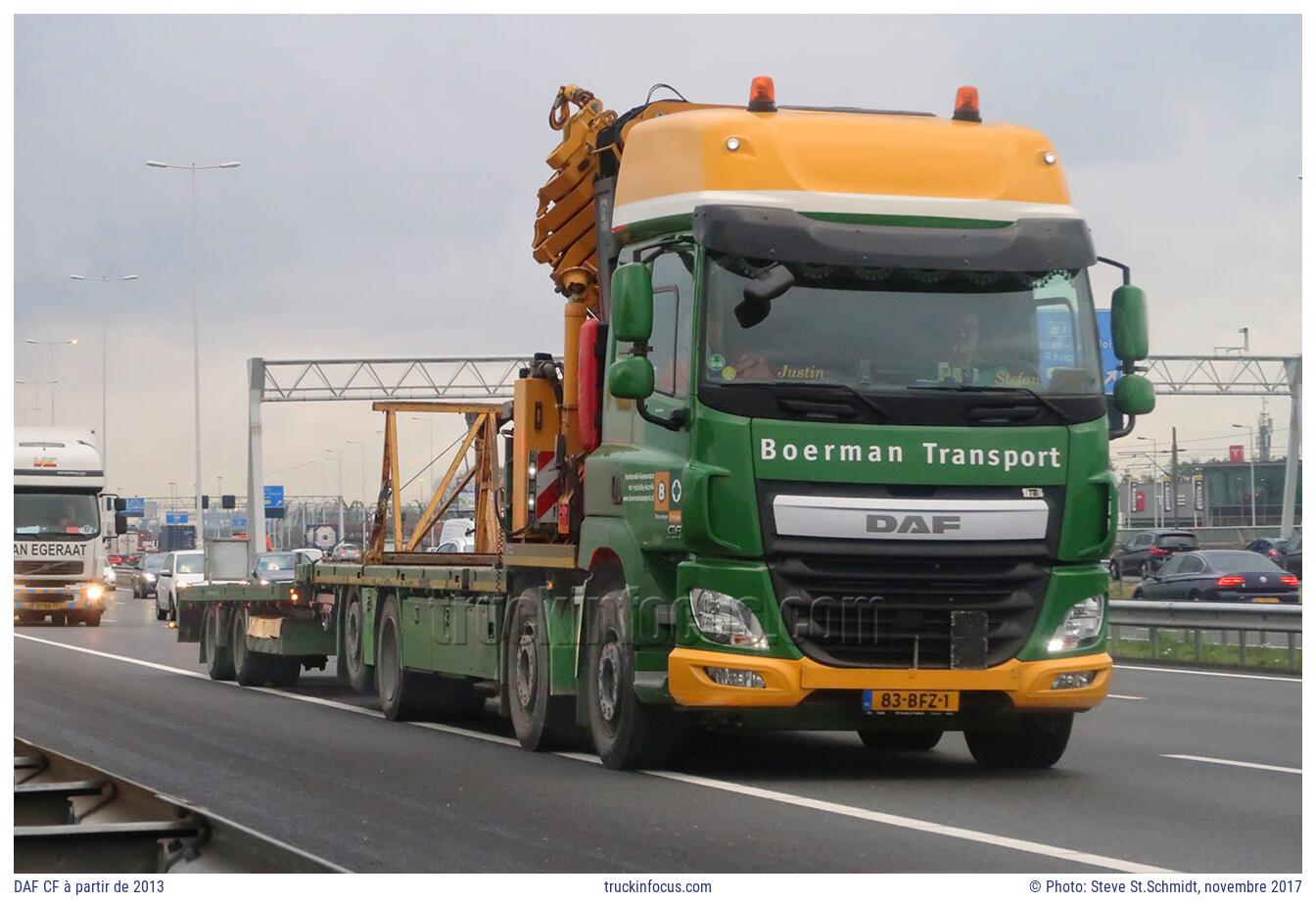 DAF CF à partir de 2013 Photo novembre 2017