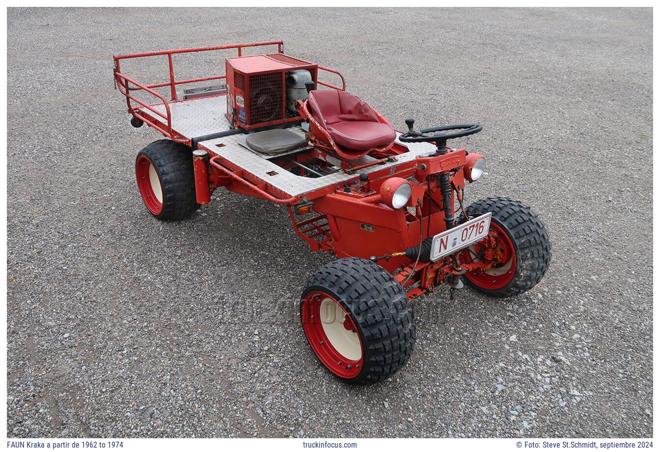 FAUN Kraka a partir de 1962 to 1974 Foto septiembre 2024