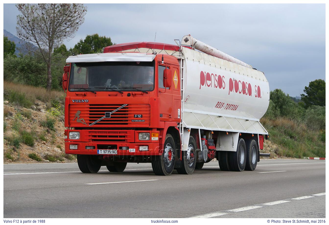 Volvo F12 à partir de 1988 Photo mai 2016