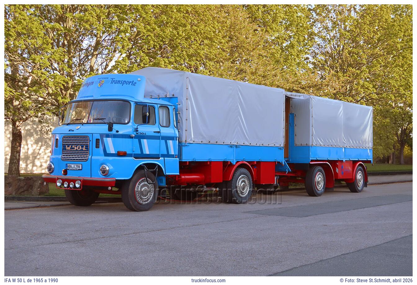 IFA W 50 L de 1965 a 1990 Foto abril 2026