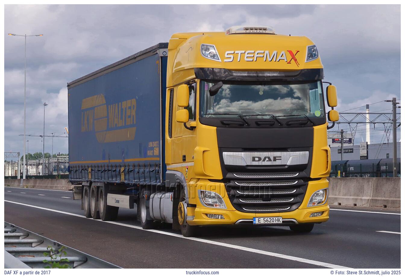 DAF XF a partir de 2017 Foto julio 2025