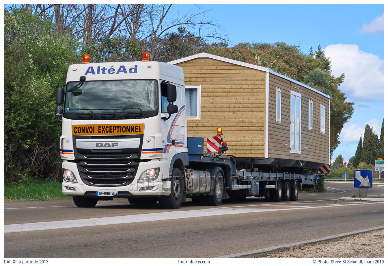 DAF XF à partir de 2013 Photo mars 2019