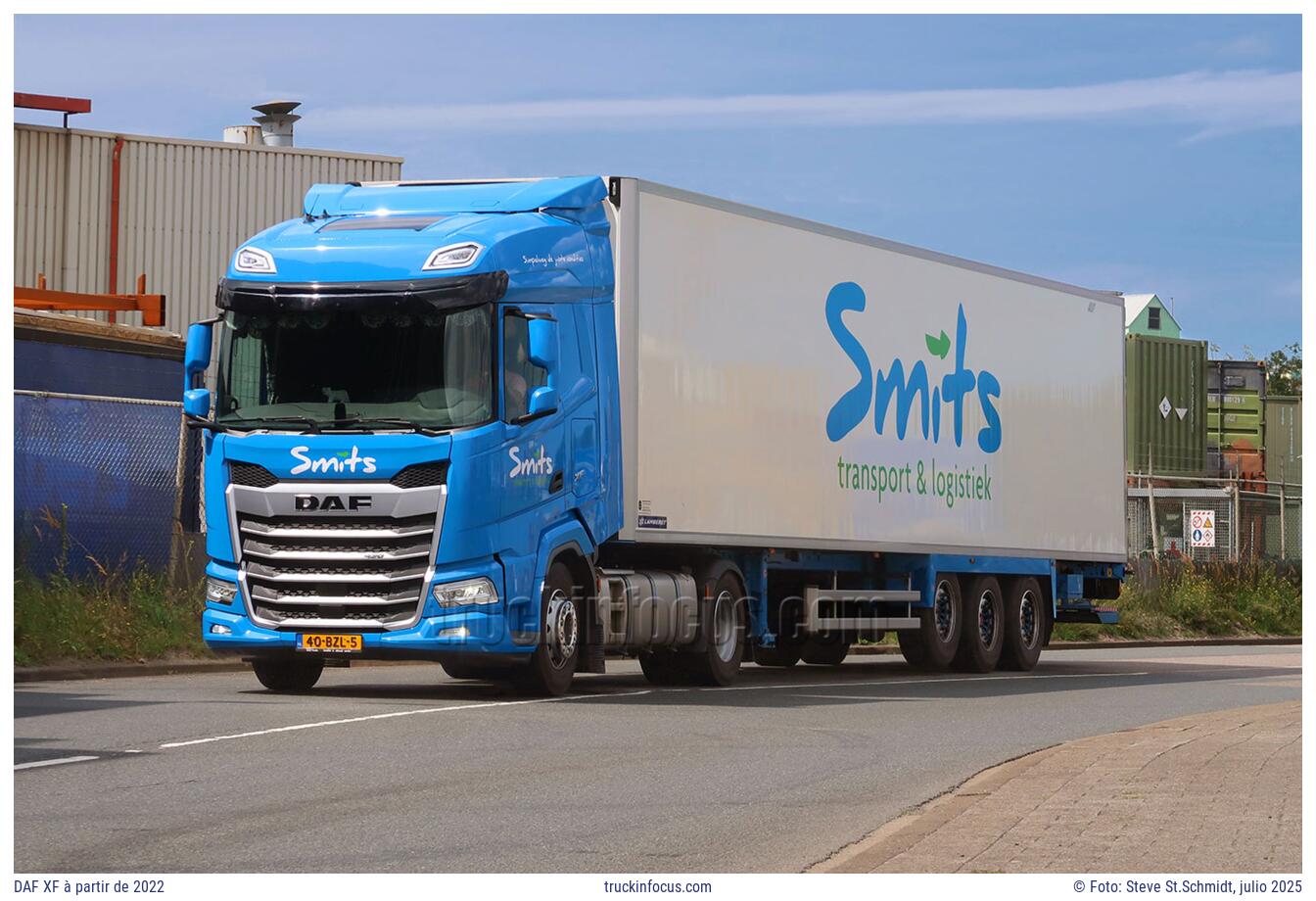 DAF XF à partir de 2022 Foto julio 2025